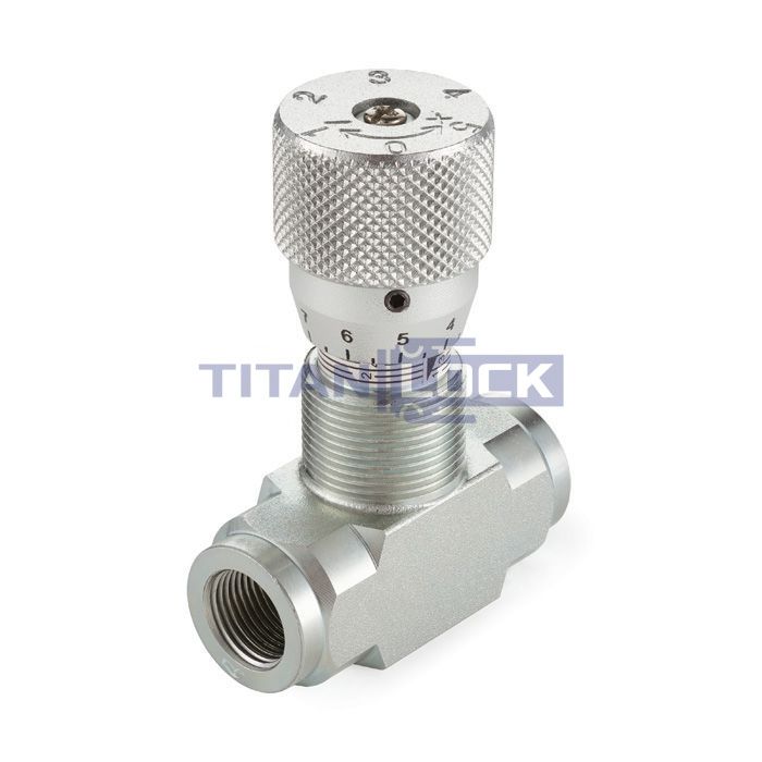 Гидравлический дроссель двунаправленный, 3/4", BP/BP, сталь, TL2WHT3/4FF TITAN LOCK  - Вид №1