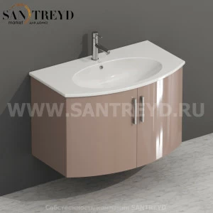 MDMA80Y138 Тумба с двумя створками 78 см розовая Globo 4ALL Италия