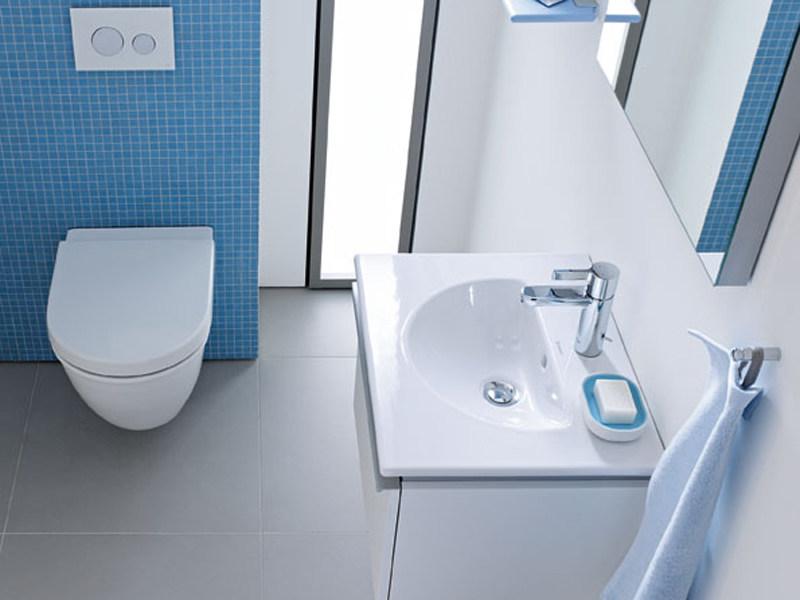 049910 Подвесная раковина настенная овальная Duravit Darling New белая - Вид №3