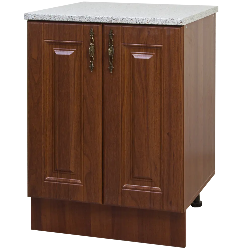 Шкаф напольный Орех 60x83.7x60 см ЛДСП цвет тёмный орех Santreyd STLM-2063365