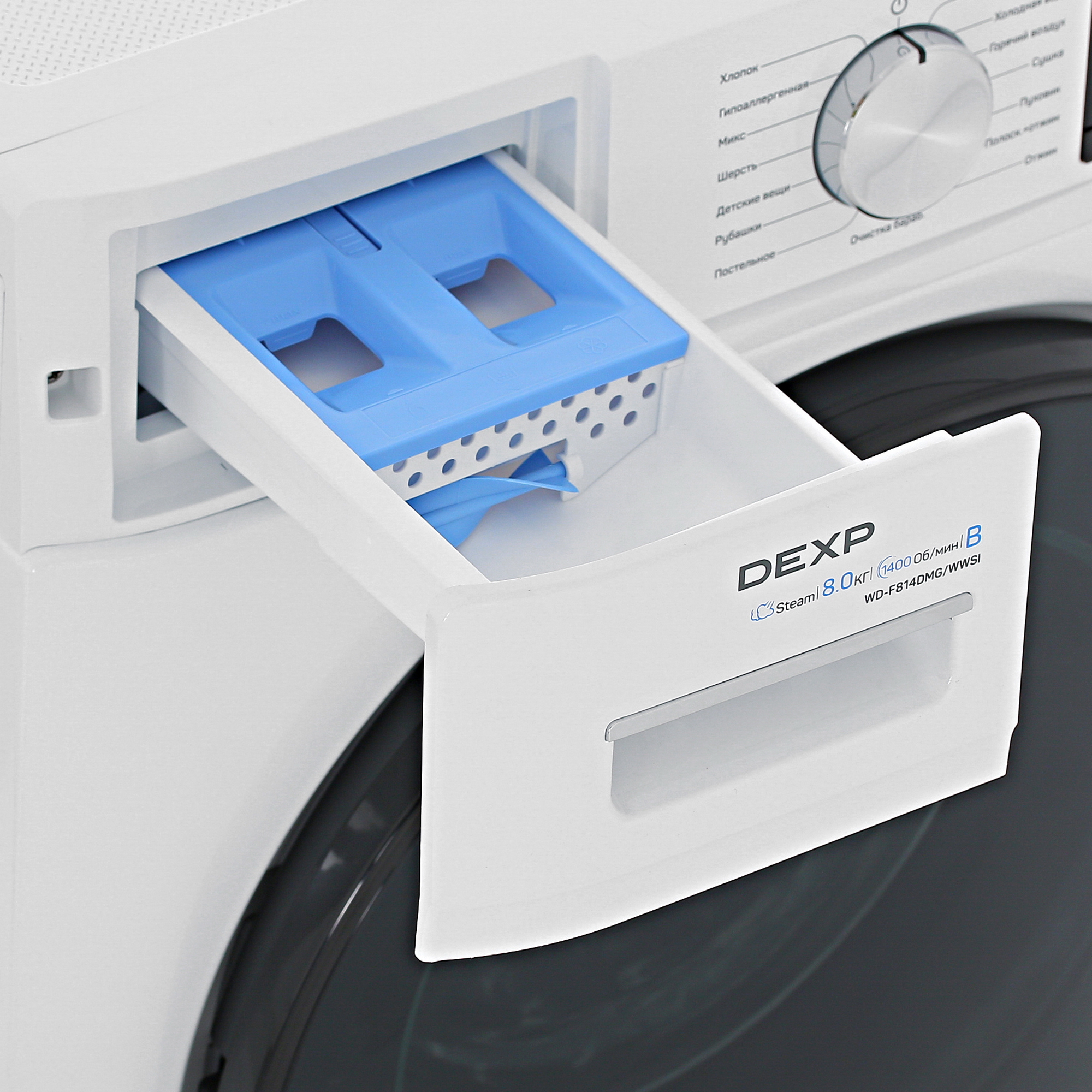 5040219 Стирально-сушильная машина DEXP WD-F814DMG/WWSI белый STDN-0107181 - Вид №10