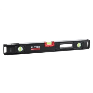 Уровень пузырьковый Elitech HD 320302 3 глазка магнитный 600 мм