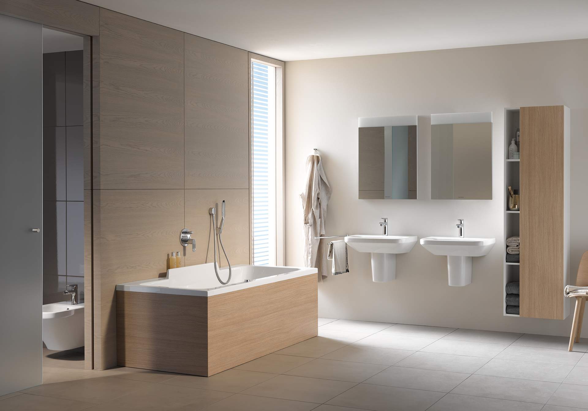 2319600030 Напольная раковина стоящая овальная Duravit Durastyle - Вид №7