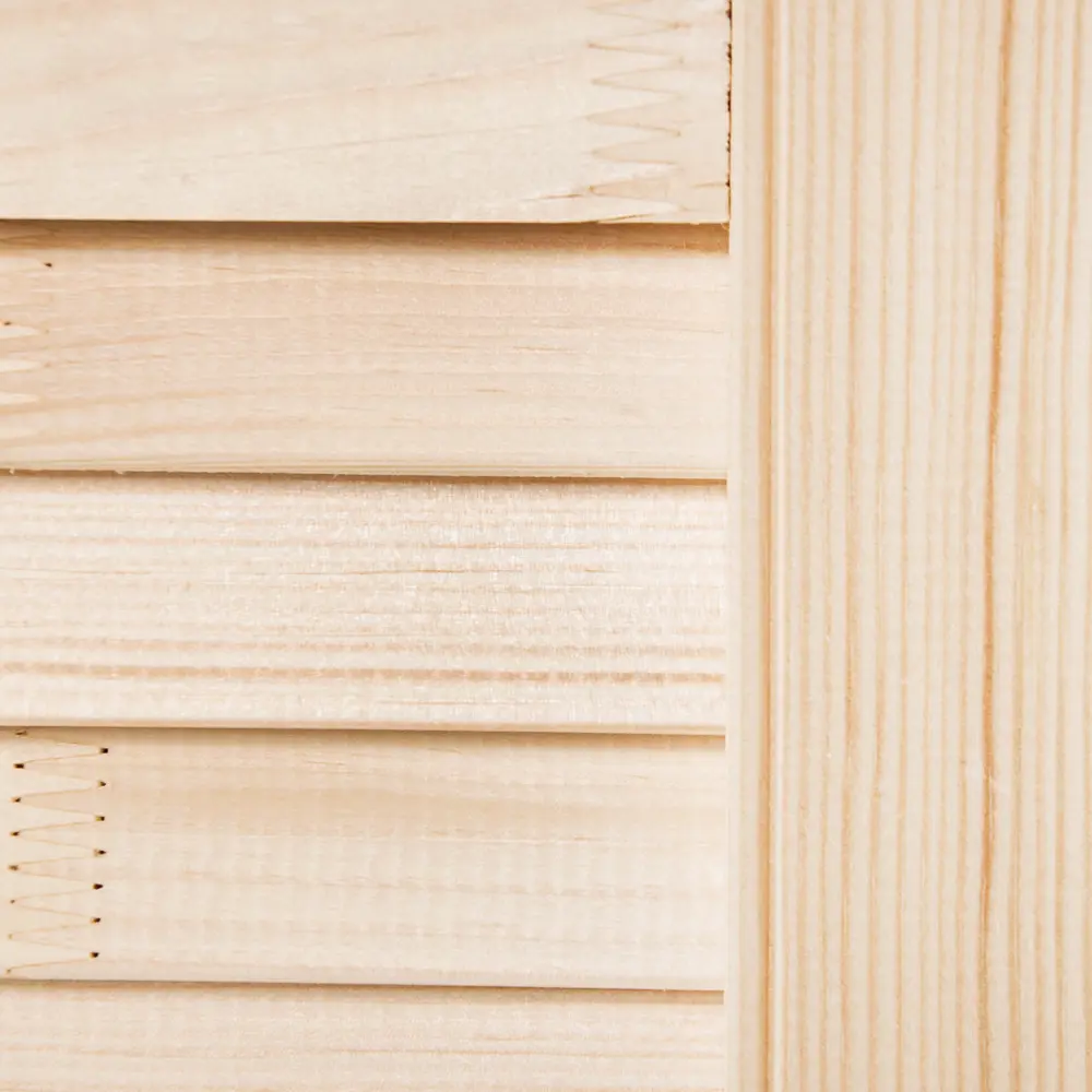 Дверка жалюзийная 605x394x20 мм хвоя сорт А Santreyd STLM-2132237 - Вид №3