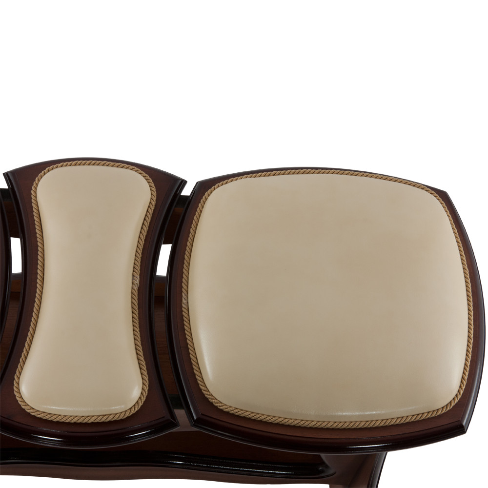 11138 Скамья 3-секционная большая Ваниль BOGACHO 4627170345326 - Вид №2