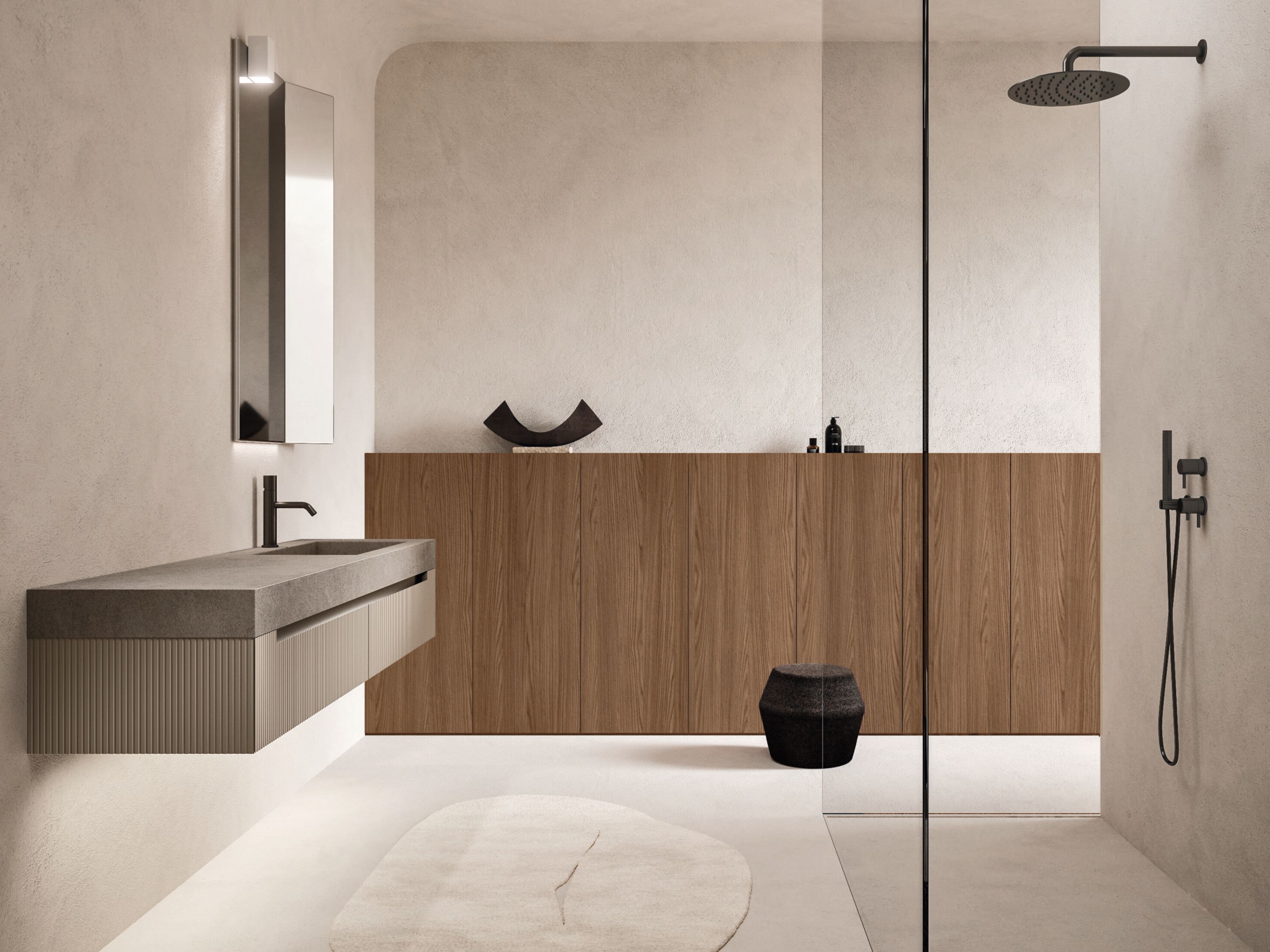 Полная мебель для ванной комнаты Noorth Zenit ARCH-00130477