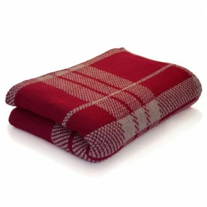 Плед шерстяной 120х170 см Tartan Love красный APERO ДИЗАЙНЕРСКИЕ, КЛЕТКА, ОРНАМЕНТ 010357 Красный