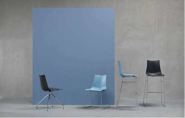 Штабелируемый стул для саней из инженерного пластика S-CAB Zebra Tecnopolimer ARCH-00055224 - Вид №1