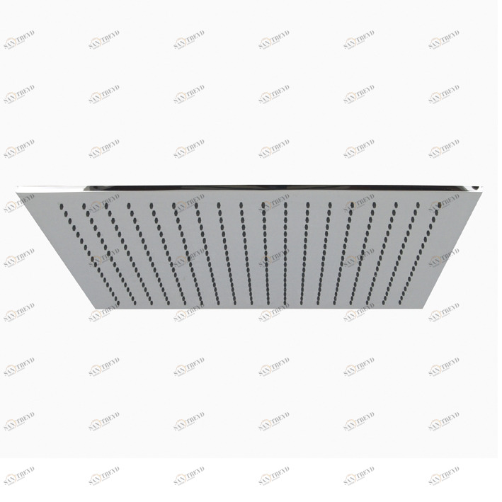 Квадрат 50х50 см. лейка дождевого душа, без шарового шарнира  Neptune slim NOKEN 100102276  CHROME 