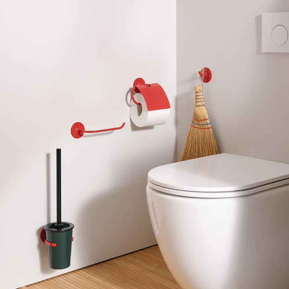 Ершик для унитаза Moroshka Trud цвет зелено-красный STLM-2040404 - Вид №10