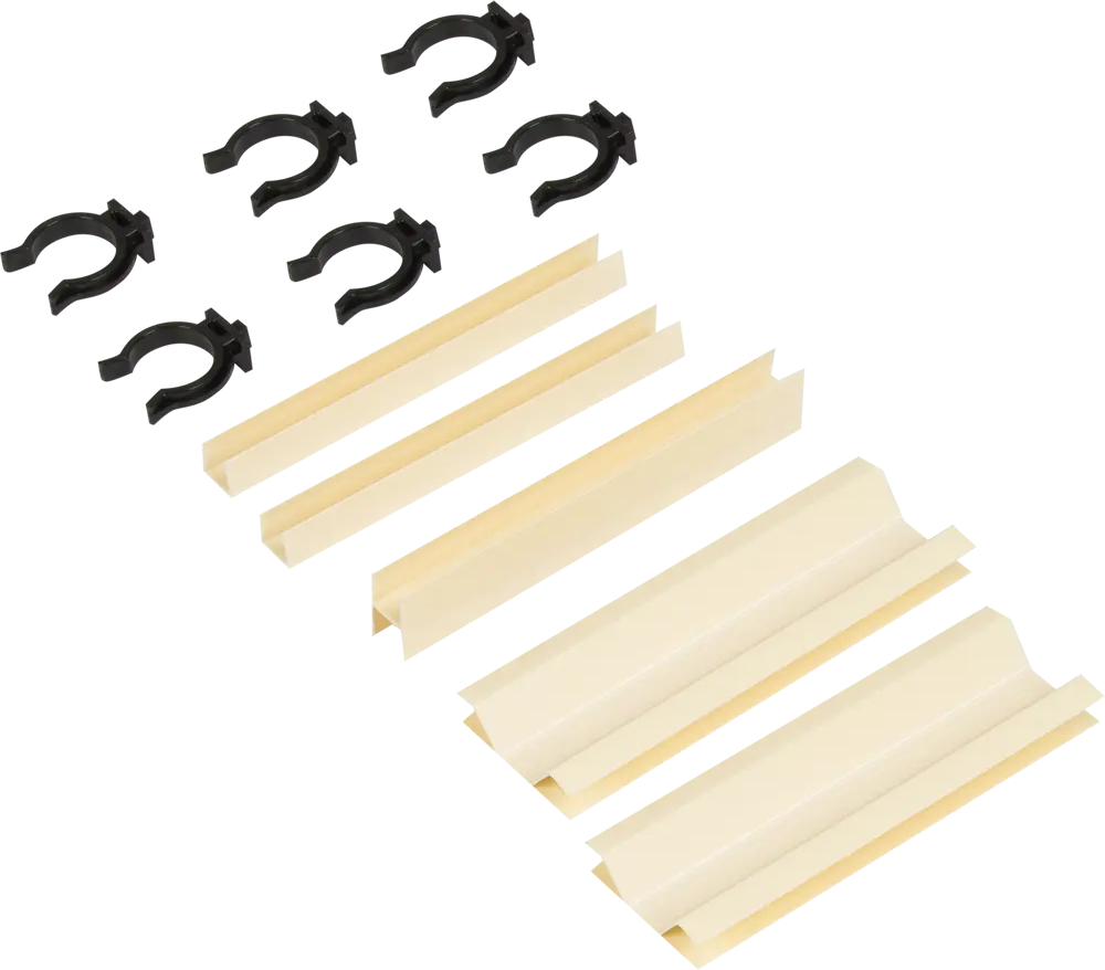 Santreyd — Комплект для скрытого монтажа кухонного цоколя 10 см ванильный 82379705