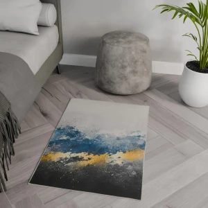 Коврик декоративный хлопок Залив 60x90 см цвет разноцветный 86253432 STLM-2157490