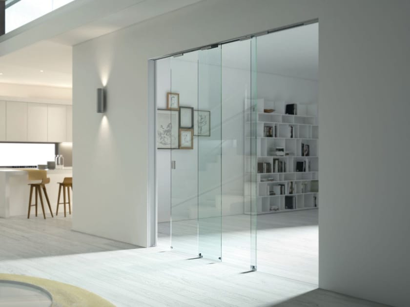 Стеклянная стена заподлицо двери Scrigno ARIA FILO MURO ARCH-00054410