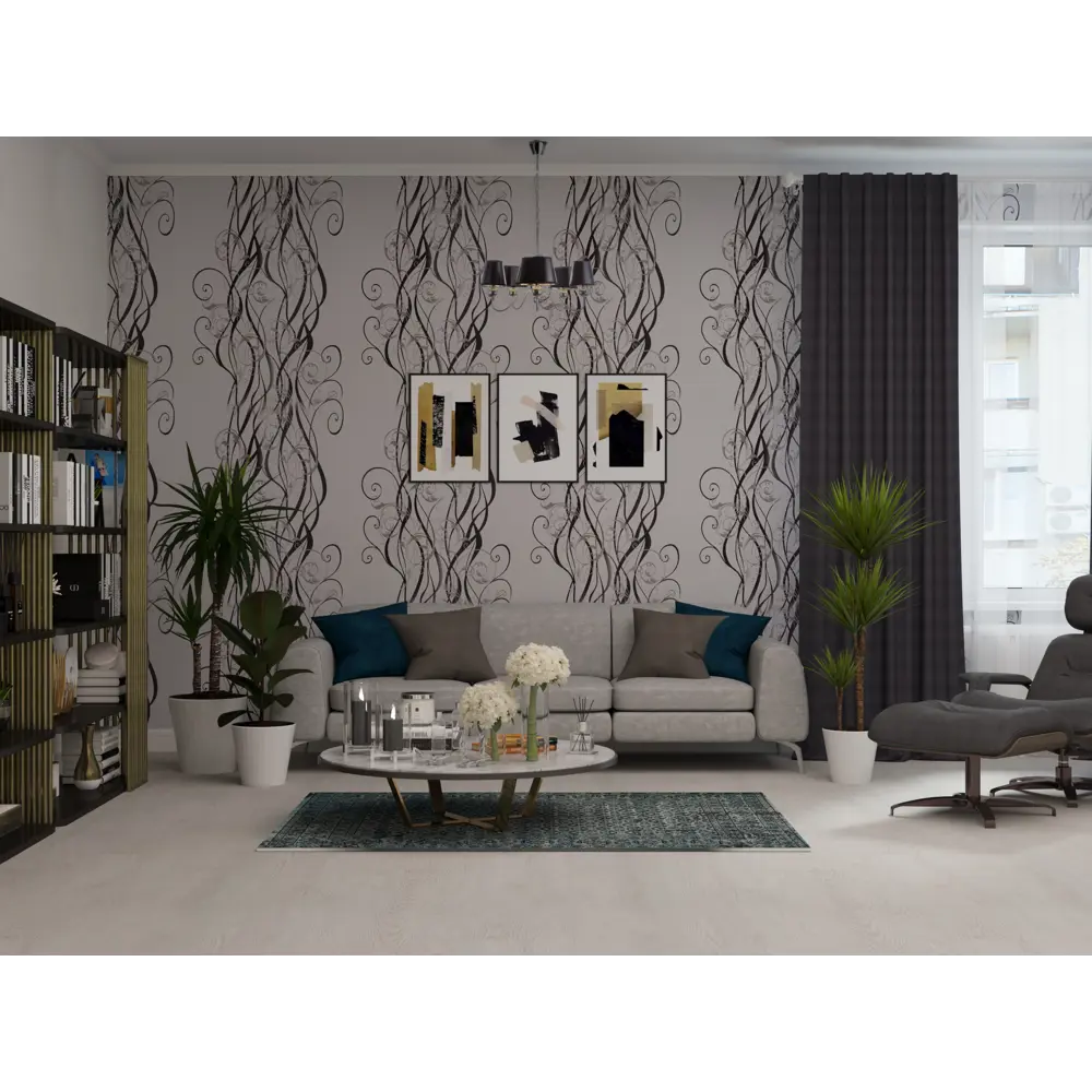 Люстра Turandot 5xE14x40 Вт, металл/пластик, цвет хром/мультиколор Arte Lamp STLM-2193531 - Вид №8