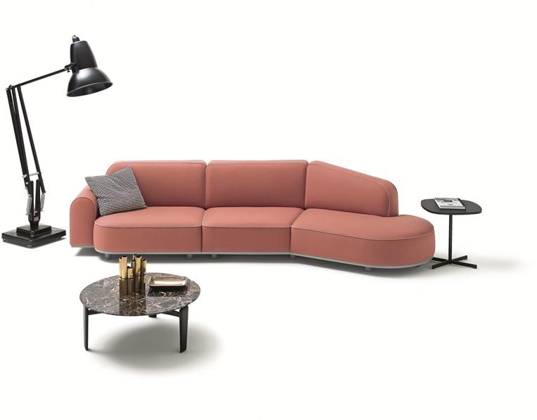 arflex Низкий круглый мраморный журнальный столик sun-id-1354801 - Вид №2