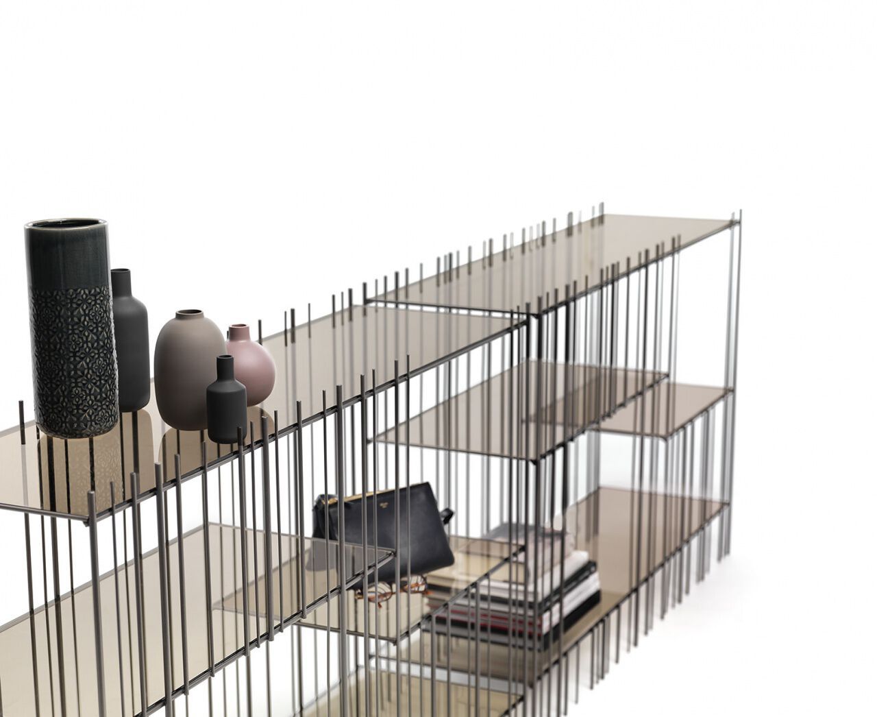 Металлическая консоль с полками Mogg метрическая ARCH-00072422 - Вид №2