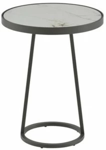 Ligne Roset Садовый столик круглый из стали  19980350