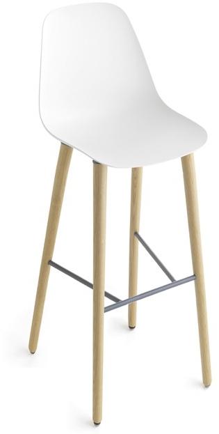 Crassevig Высокий табурет из полипропилена Pola sun-id-1389350 - Вид №2