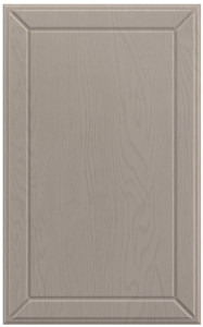 Фасады для кухни Кантри Фрезеровка «Ланос» Ясень капучино атласный №515