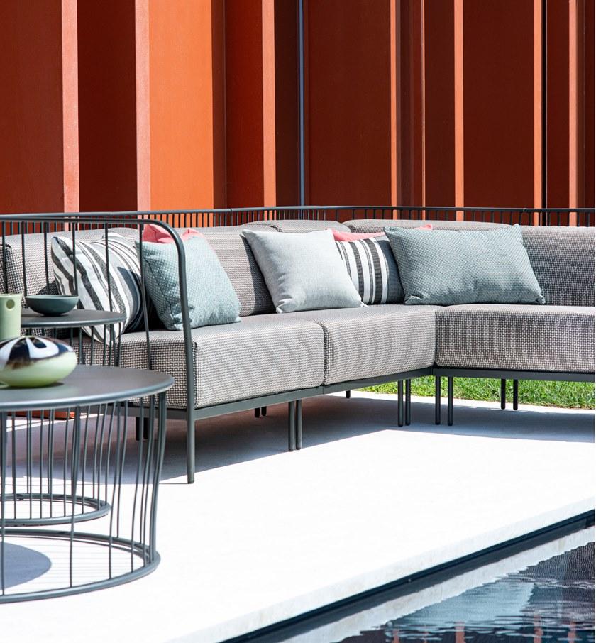 emu Садовое кресло из ткани с подлокотниками Cannolè 1080 - Вид №9