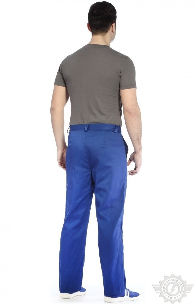 65399 Костюм "Труд" василек-серый  Летняя спецодежда  размер 56-58/182-188  - Вид №10