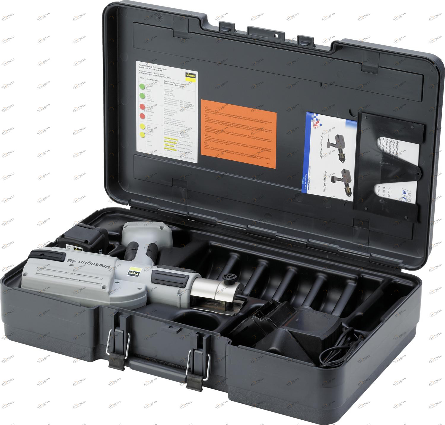 612 030 1) Модель 2298.2 Трубопроводные системы  Системные пресс-инструменты  Системные пресс-инструменты  Аккумуляторная батарея Santreyd 