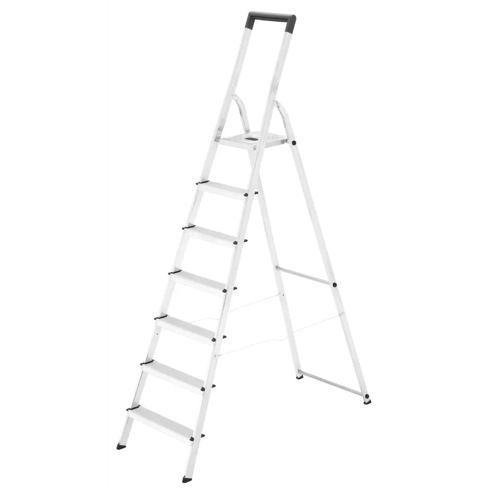 Стремянка алюминиевая Hailo 8140-700 7 ступеней, максимальная нагрузка 150 кг STLM-2136224