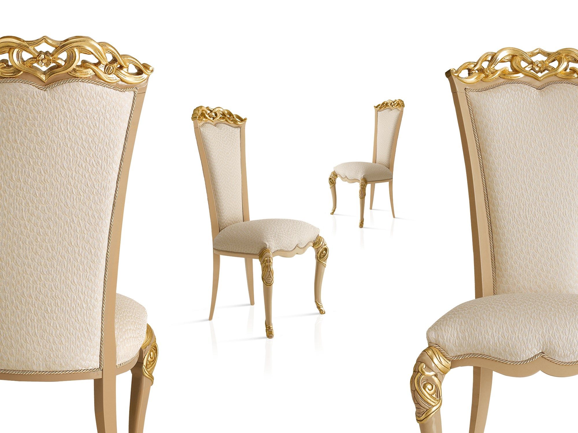 Мягкий стул из ткани A.R. Arredamenti ARCH-00084004 - Вид №1