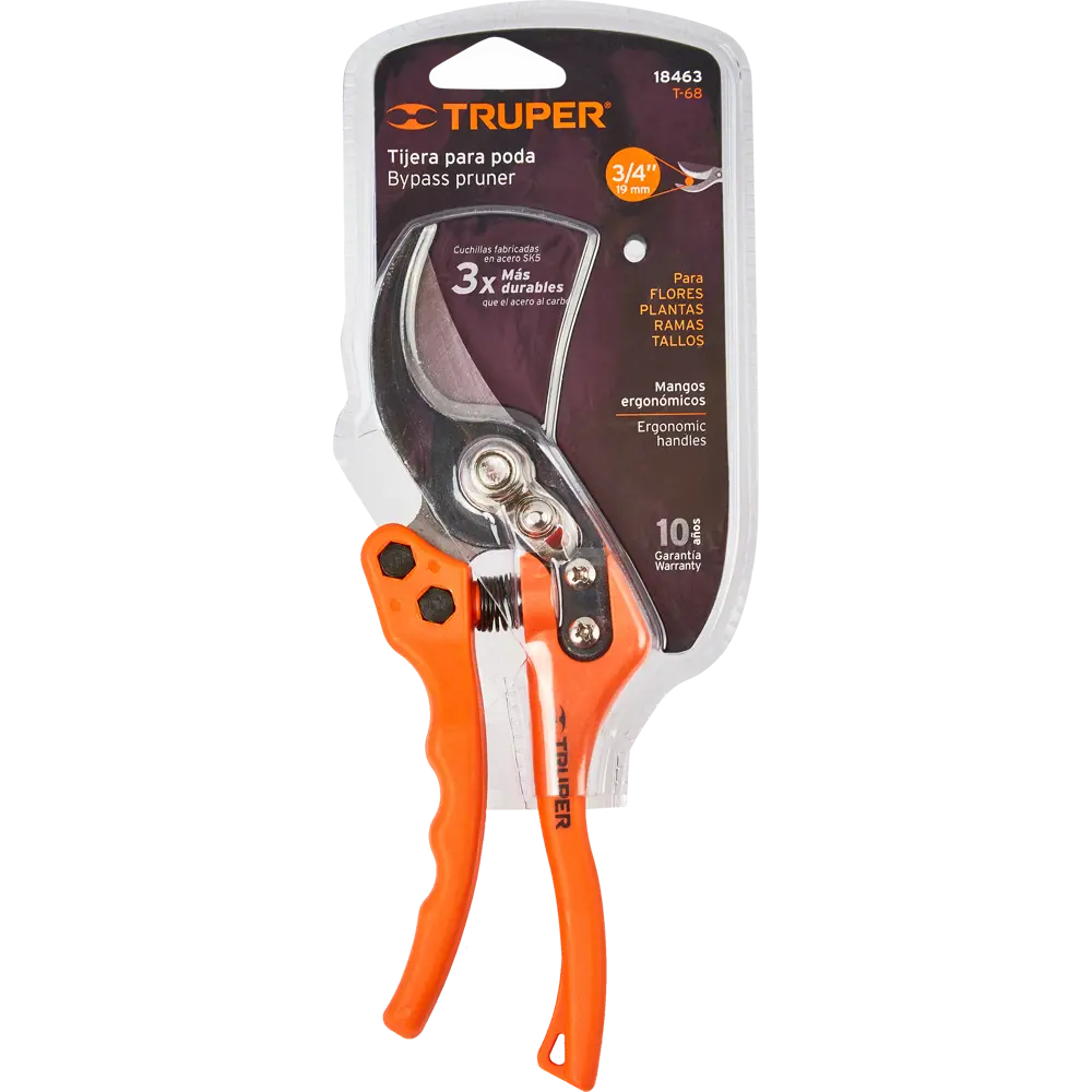 Секатор садовый  Truper 18463 стальной  ø20 мм STLM-2054908 - Вид №2