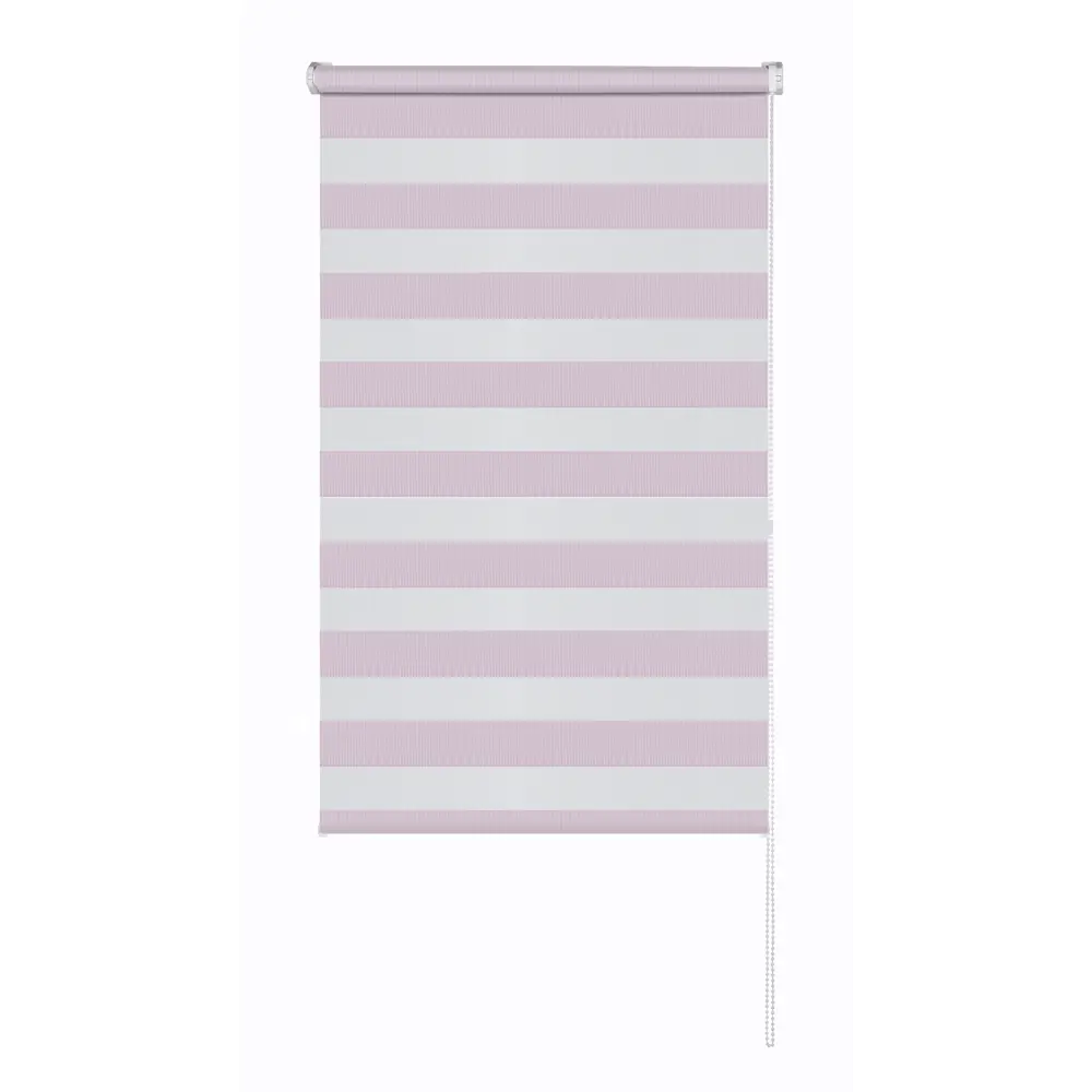 Рулонная штора день-ночь MIAMOZA Петер 55×160 см сиреневая 89411406 STLM-1563655