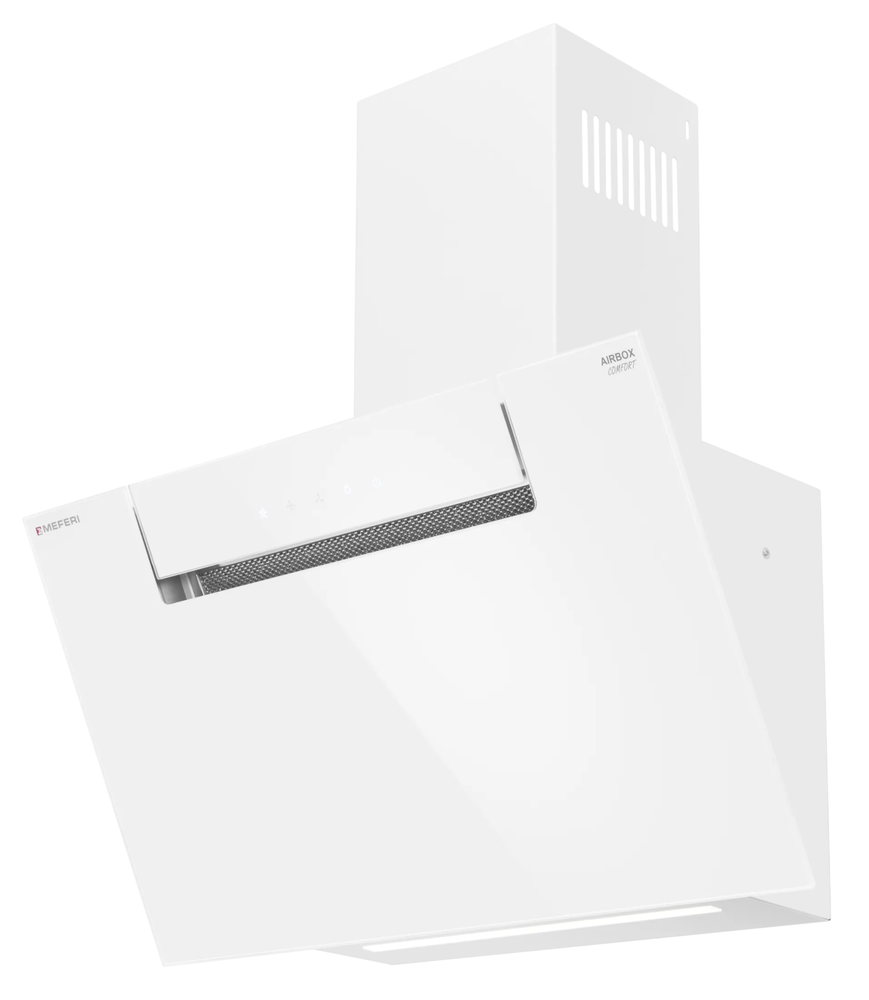 9270622 Вытяжка наклонная Meferi AIRBOX60WH COMFORT белый/белый STDN-0107057 - Вид №3