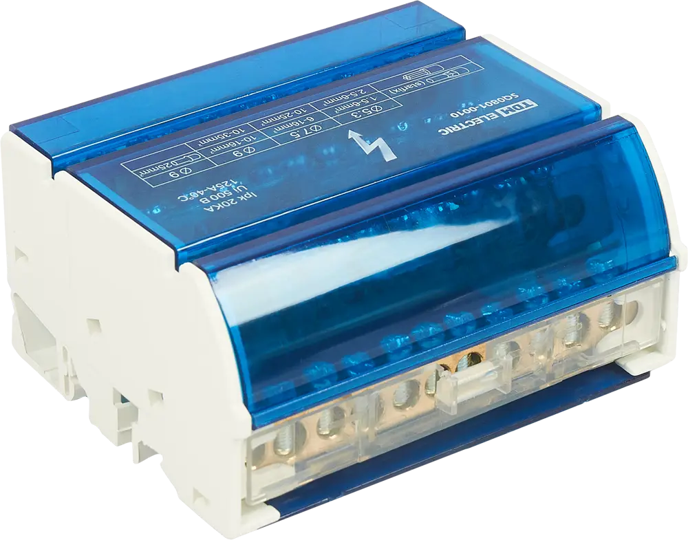 Шина нулевая TDM Electric 4×11 групп для DIN-рейки 84399594