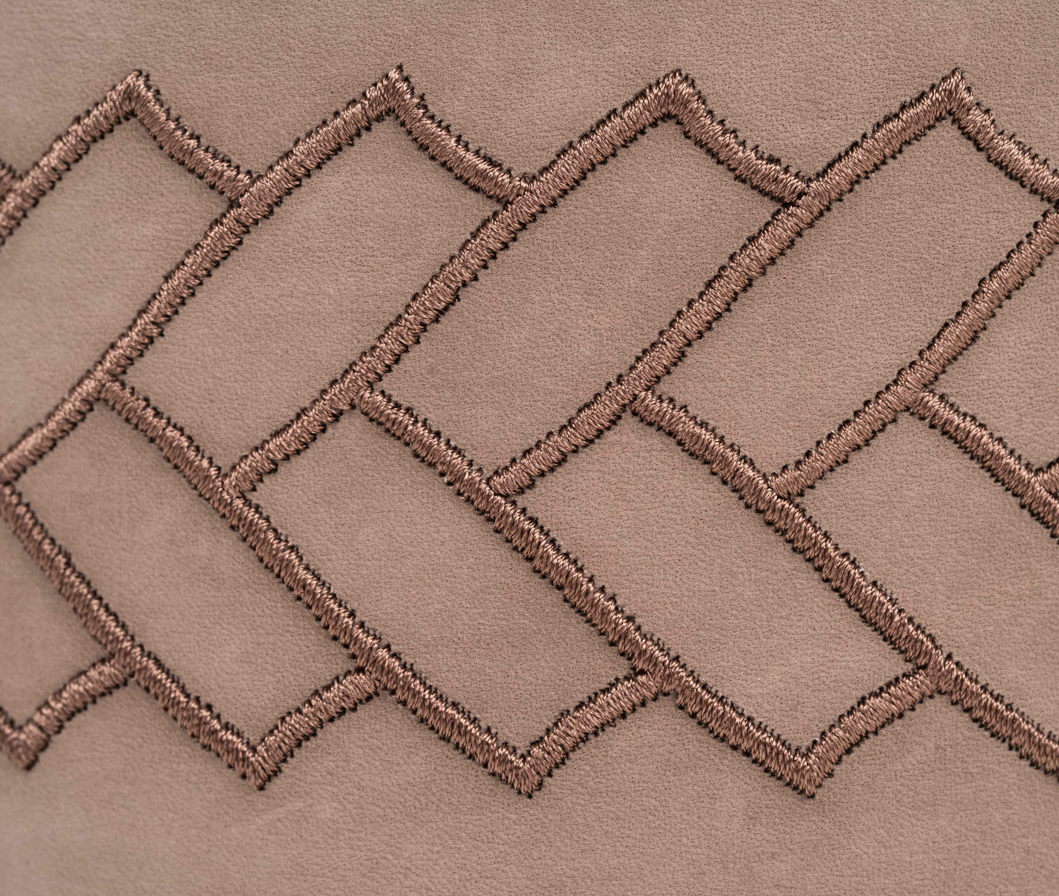 Lily Box - Ø 13XH8 см / металл-хром/нубук-кожа_кофе Pinetti 00.1680.038.015 - Вид №9