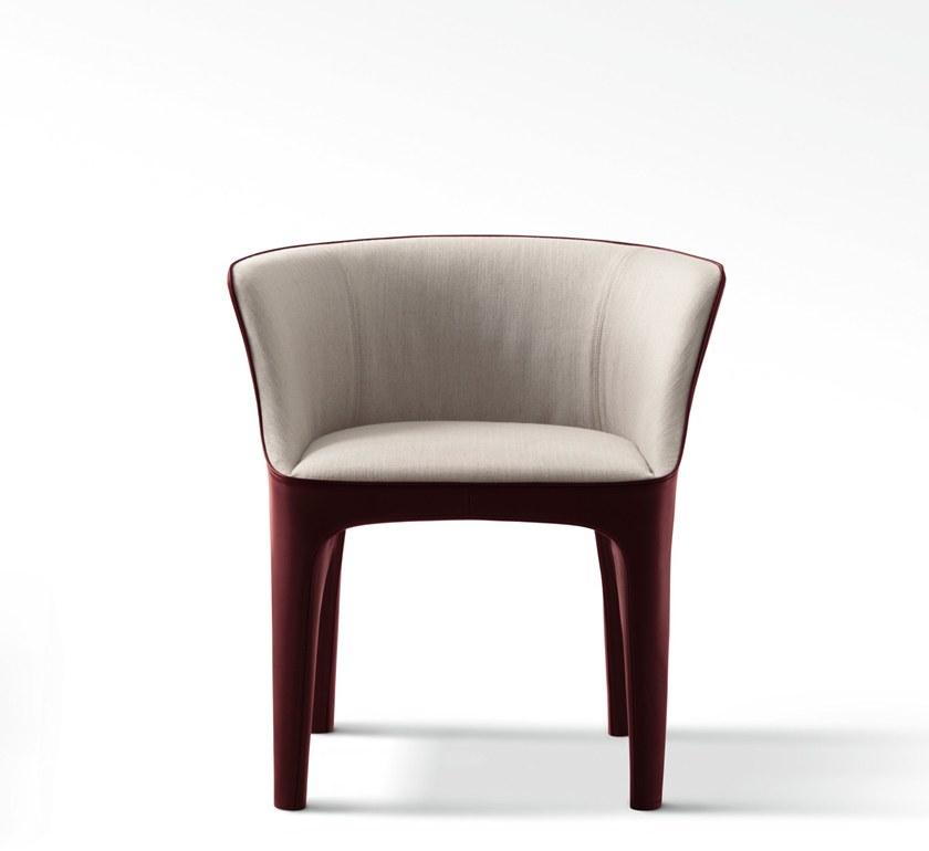 Giorgetti Стул из ткани с подлокотниками sun-id-1495444 - Вид №2