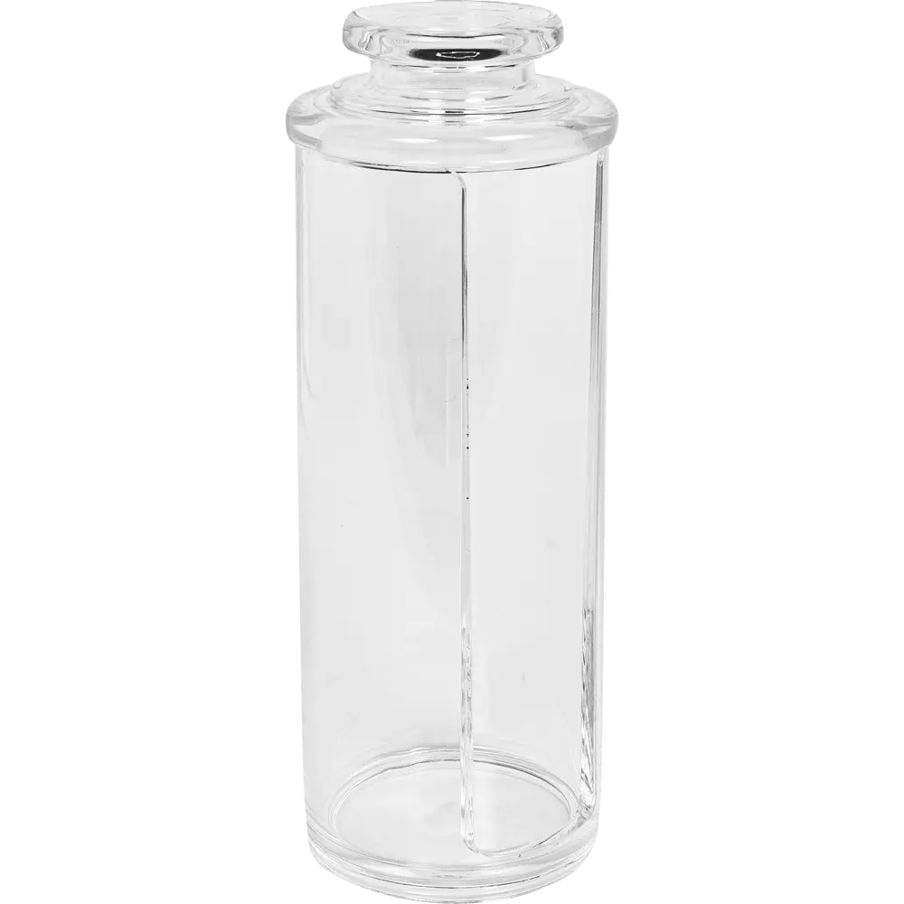 Баночка для ватных дисков «Grande» цвет прозрачный PROFFI HOME STLM-2178182