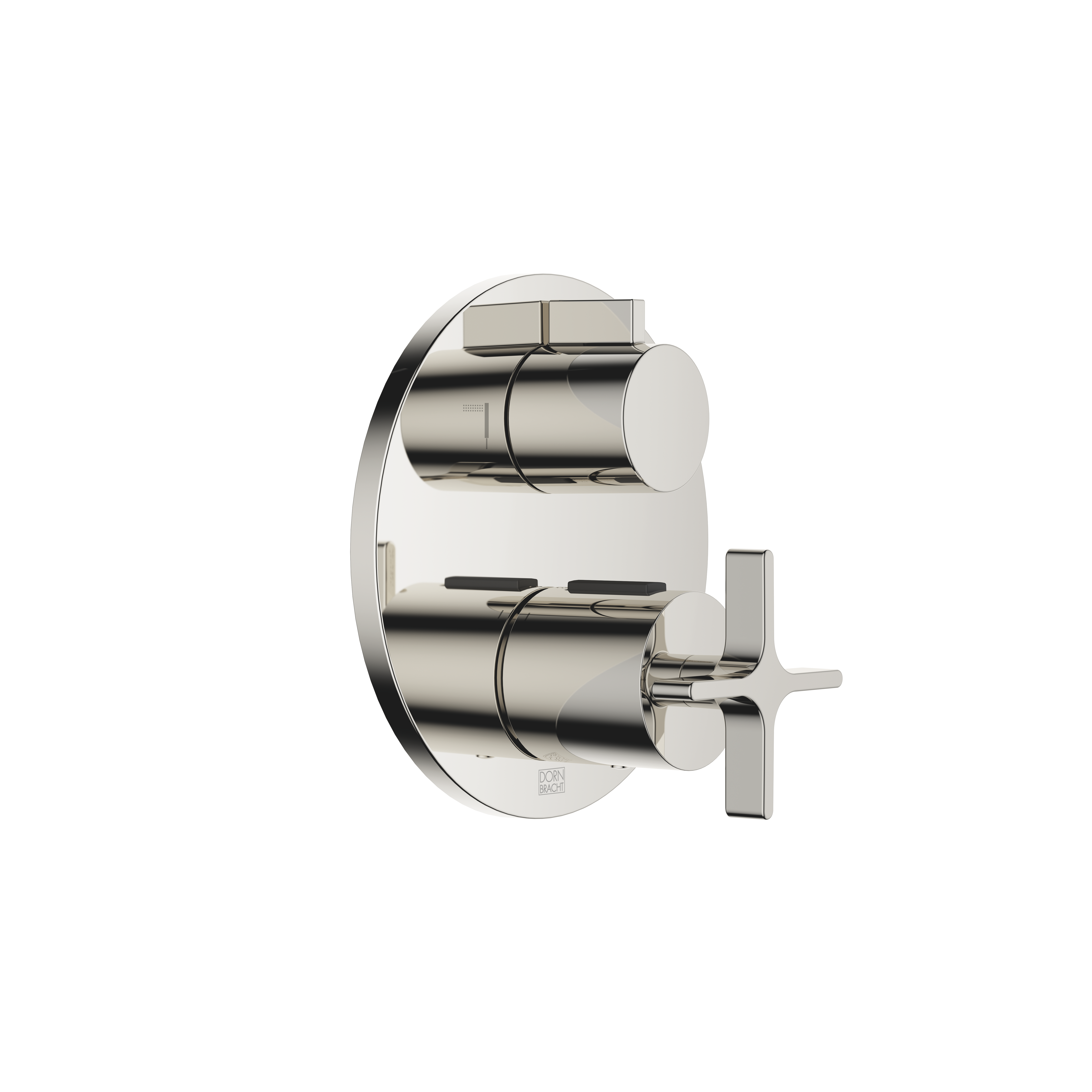 Скрытый термостат VAIA с двухфункциональным регулятором громкости — Platinum DornBracht 36426809-08