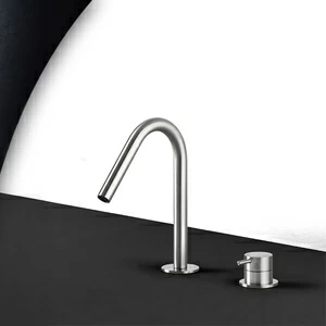 Смеситель для раковины сталь матовая Toki Radomonte TKI30S