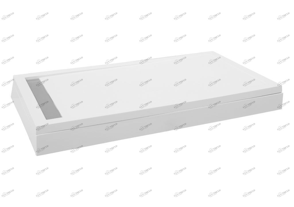 Душевой поддон Aquanet Stone Lite GB1480S 140x80 (с ножками и панелью) GB1480SEBAB1480CSYD06
