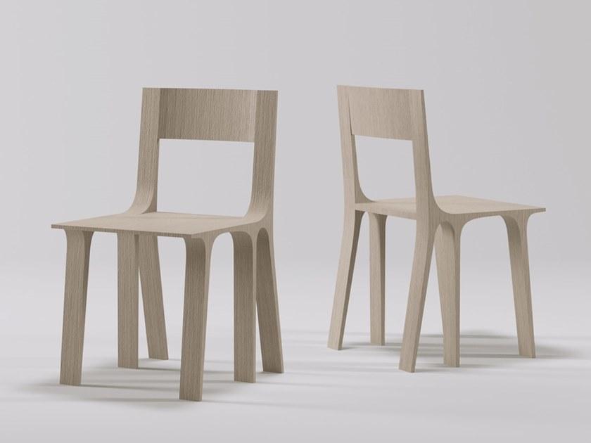 Paolo Castelli Стул ясень с открытой спинкой  Sed.theo.700  - Вид №1