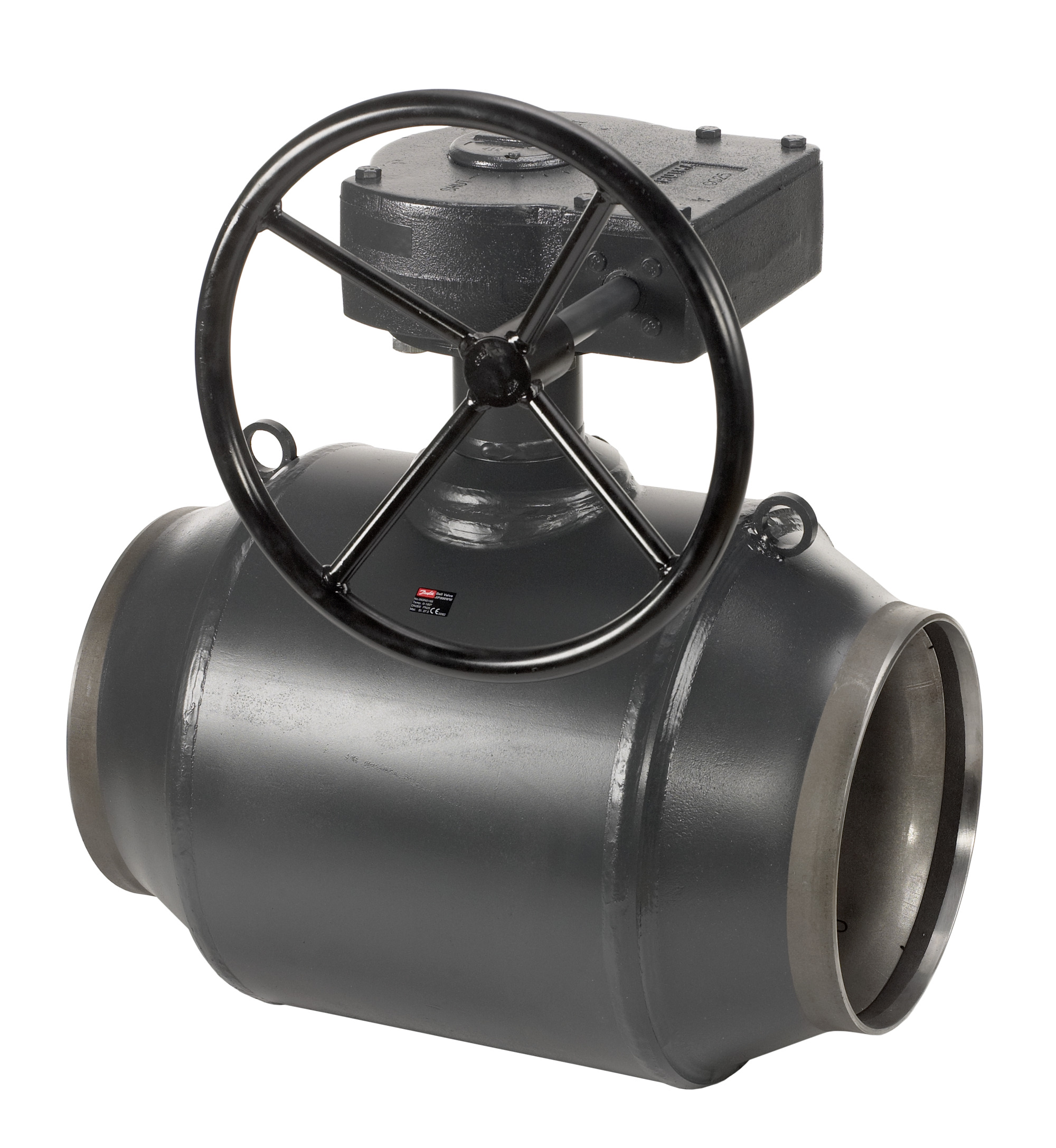 Danfoss JiP цельносварные из углеродистой стали с полным проходом (PN 16/25/40) JIP FF Кран шар полнопр Ду25 Ру40 руч 065N1310  - Вид №13