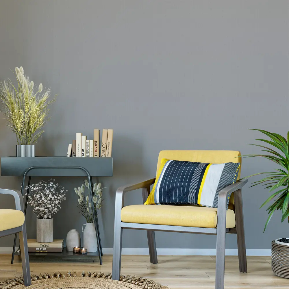 Обои флизелиновые Palitra Life Poezia темно-серые 1.06 м PL72633-40 STLM-2179016 - Вид №4