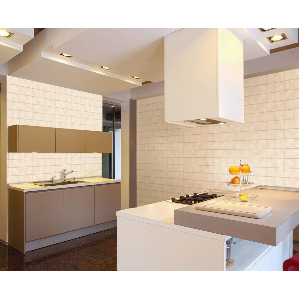 Santreyd Панель ПВХ Ваниль для элегантной отделки стен 15032419 STLM-0005194 - Вид №3