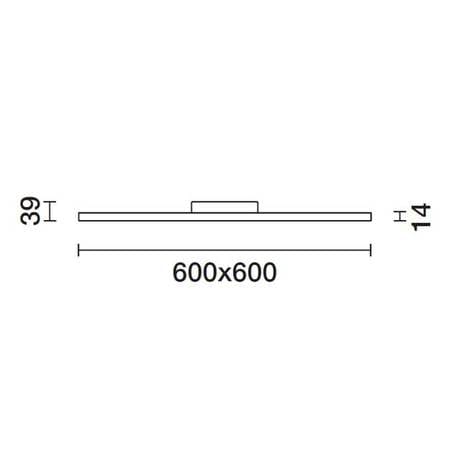 Утопленный метакрилат светодиодный потолочный светильник iGuzzini iplan access ARCH-00107939 - Вид №2