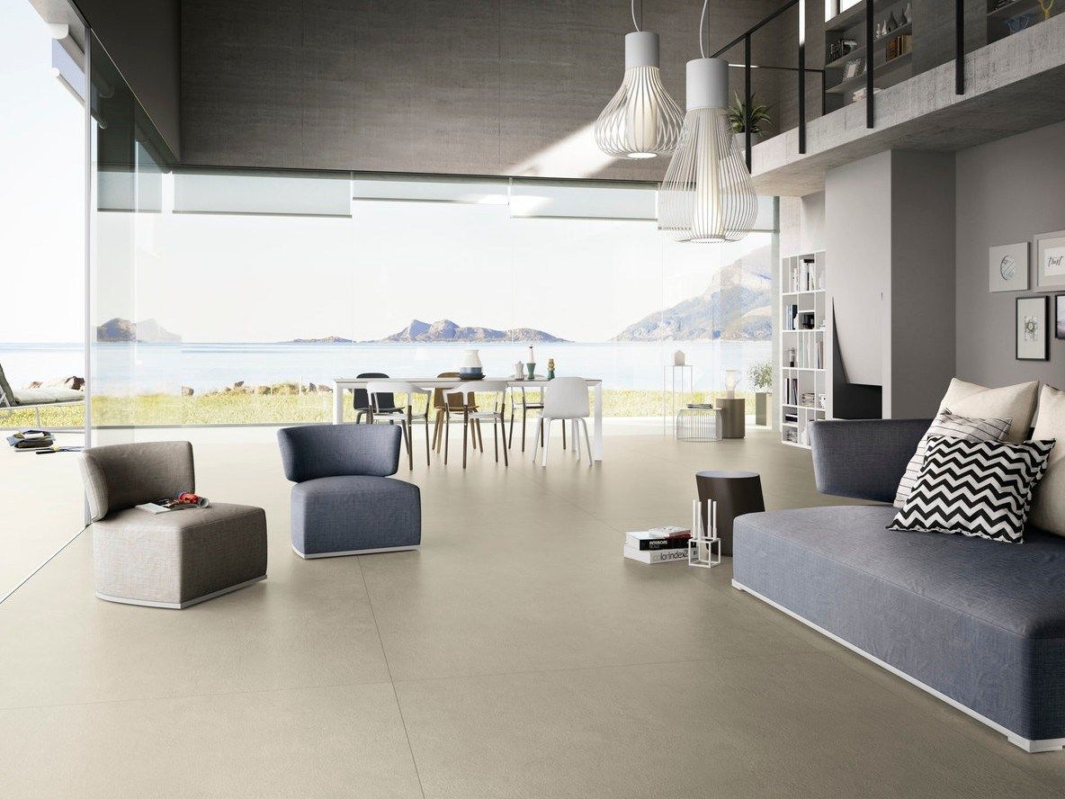 Пол / керамогранит с эффектом цемента Fiandre Aster Maximum ARCH-00098826