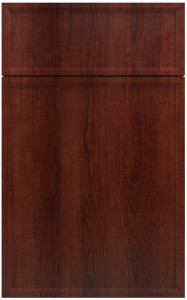 Фасады для кухни Модерн Фрезеровка «Модена» Вишня Шираз №168