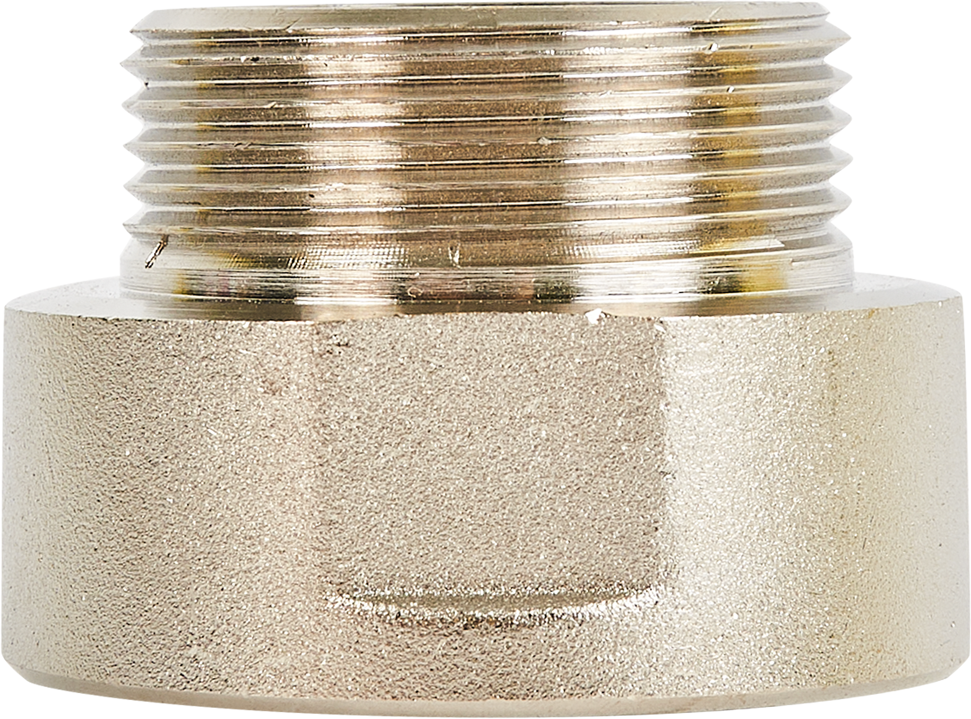 Переходник латунный STOUT 1½"×1¼" никелированный 82238922 STLM-0022650 - Вид №1