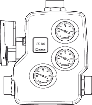 5500 71 00 LTC271Ротационные клапаны » Esbe серии LTC200  - Вид №1