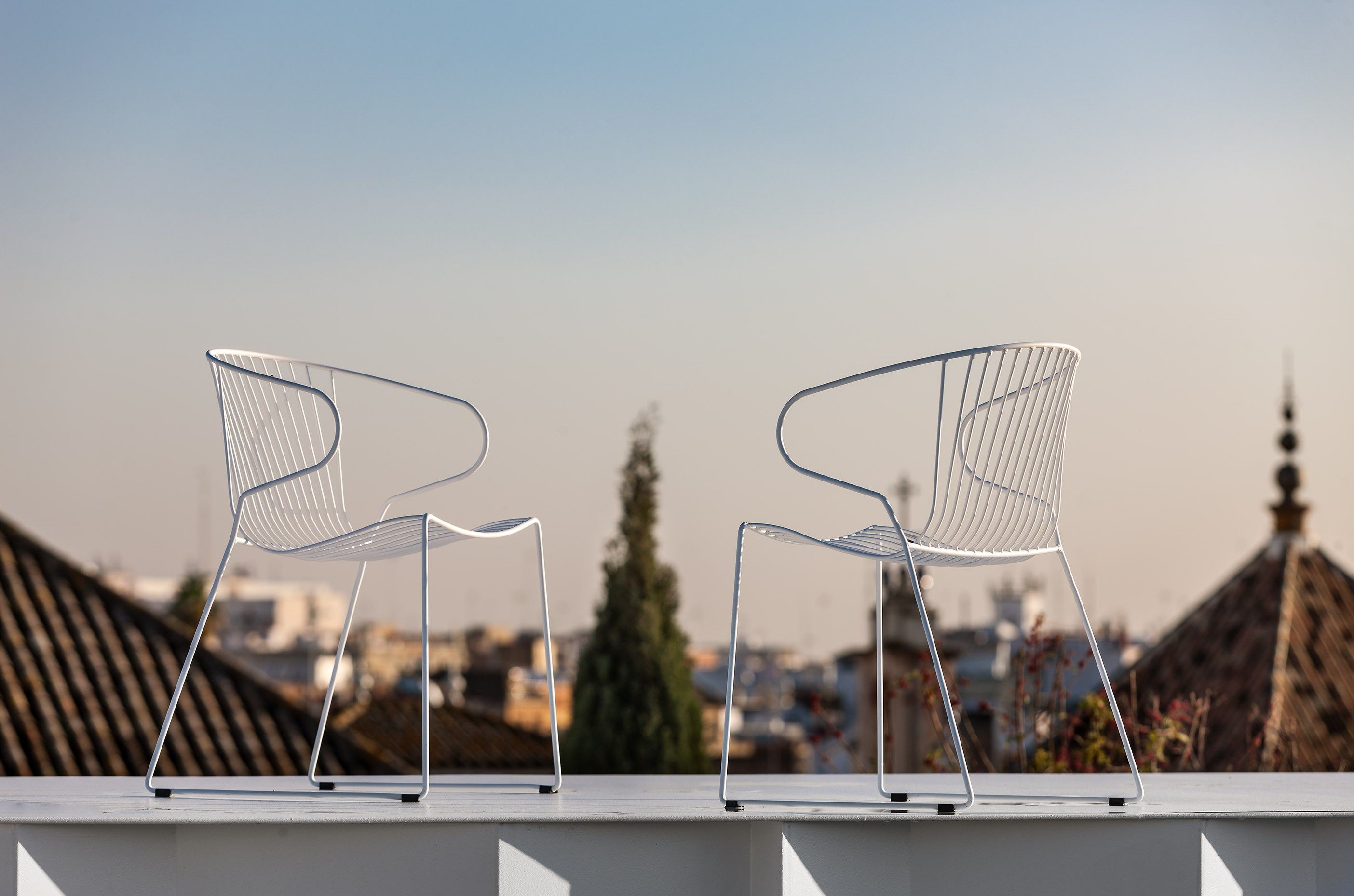 Штабелируемый стальной стул с подлокотниками iSimar Bolonia ARCH-00107047 - Вид №48