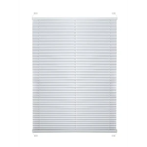 Штора плиссе 65x170 см жаккард белая