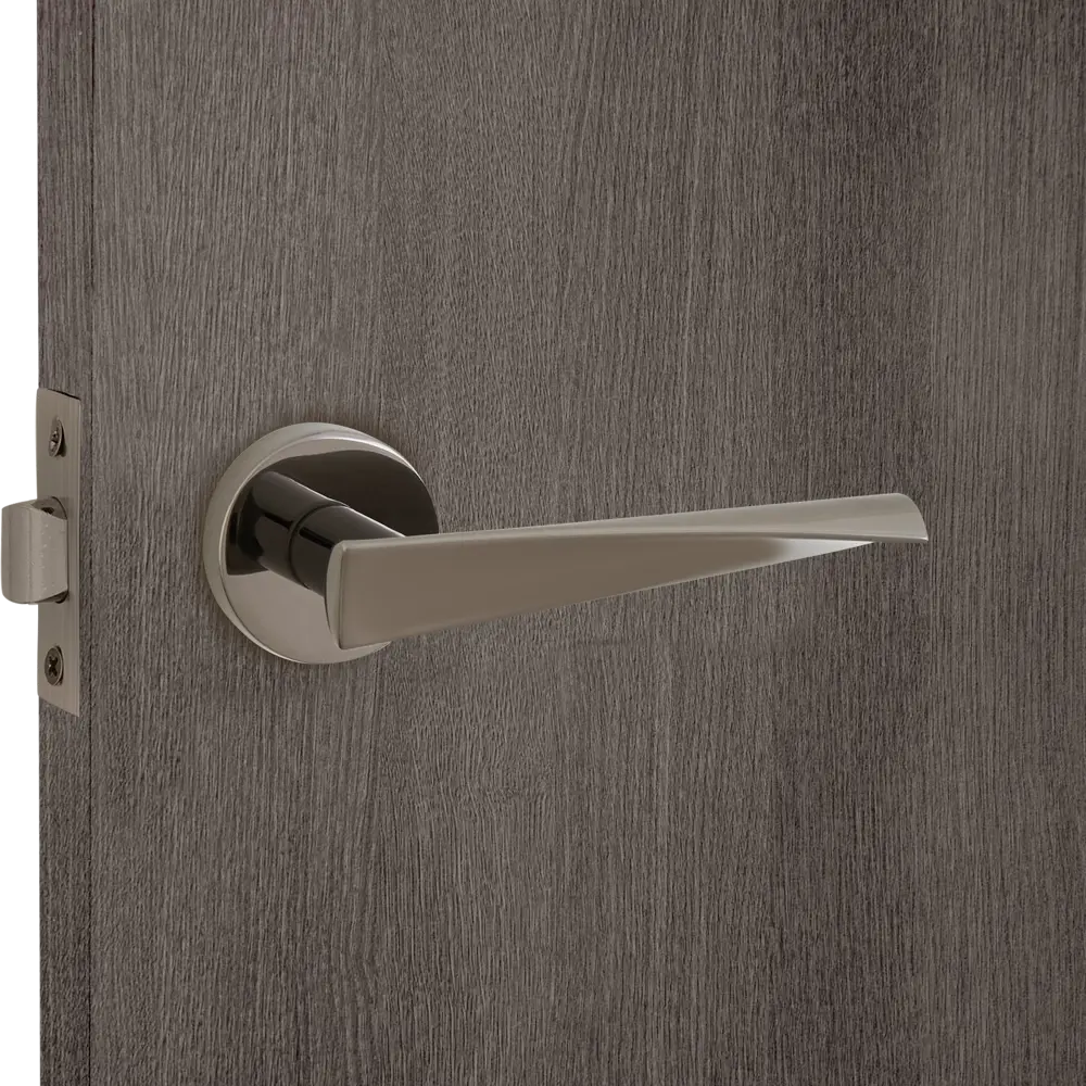 Дверные ручки 138 F комплект цвет графит 85224935 STLM-2202334 Santreyd  - Вид №6